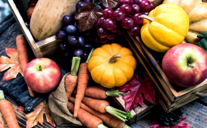 Connaître les fruits et légumes d'octobre et leurs bienfaits