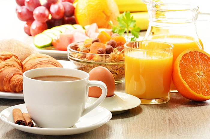 Petit déjeuner équilibré