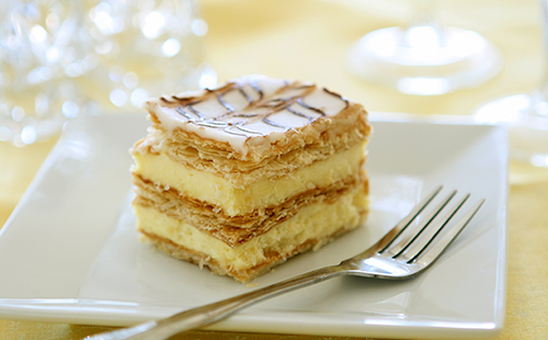 mille-feuille à la vanille