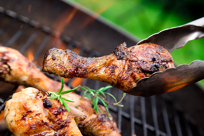 pilons de poulet au barbecue