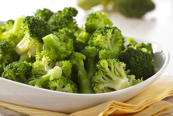 assiette de broccoli