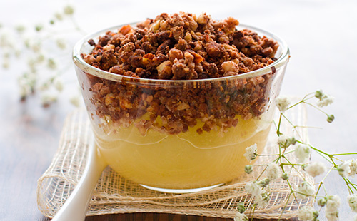 Crumble pomme-speculoos rapide Crumble pomme-speculoos rapide