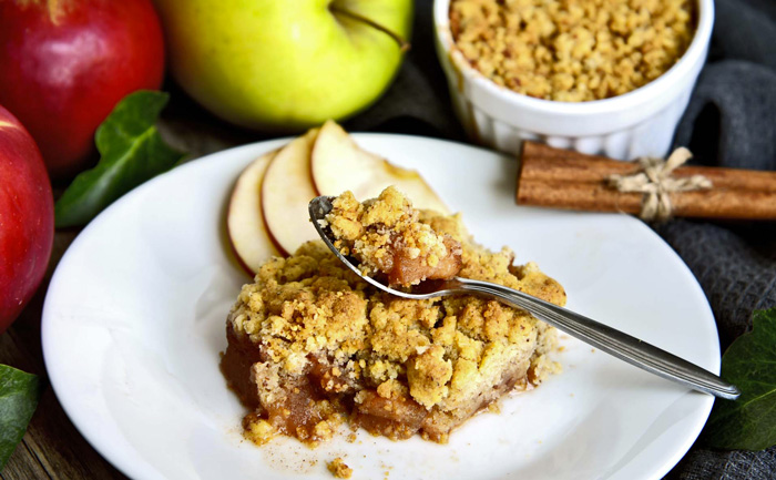 Crumble au sarrasin édulcoré Crumble au sarrasin édulcoré