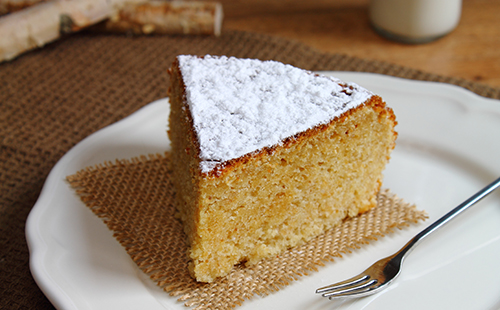 Cake à la farine de châtaigne