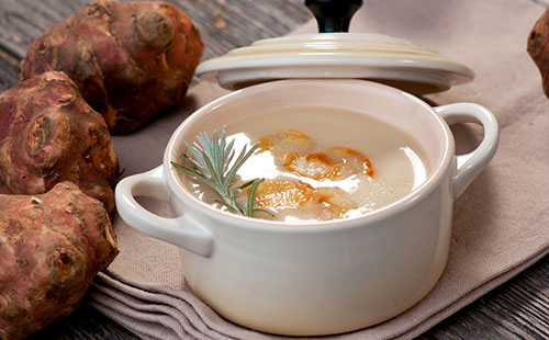 Soupe de topinambour Soupe de topinambour