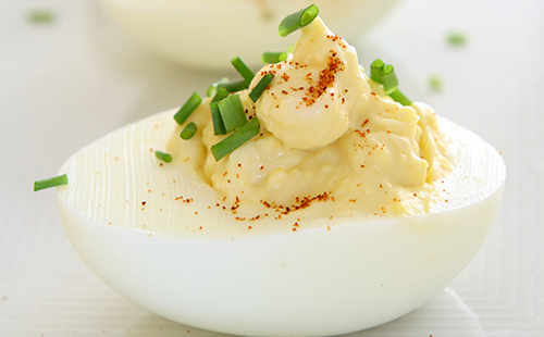 Oeufs mimosa Oeufs mimosa