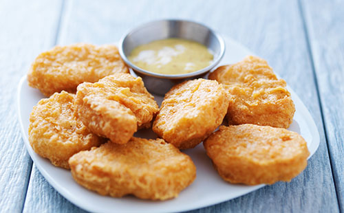 Nuggets de poulet sans gluten