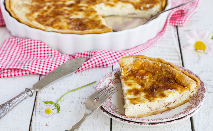 Quiche lorraine sans gluten