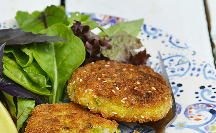 Croquettes de quinoa sans gluten