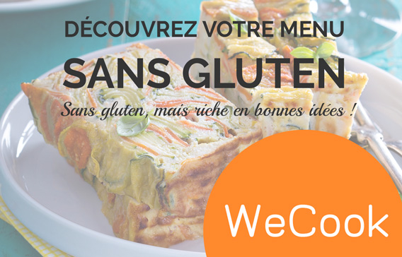 Menu sans gluten