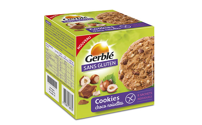 Cookies choco noisettes Gerblé