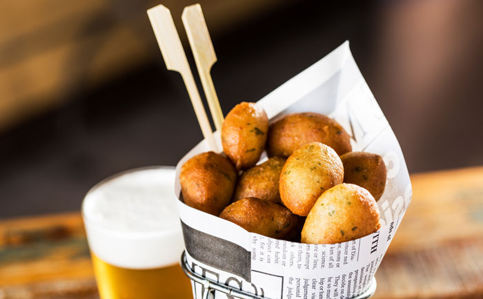 Beignets de morue à la bière