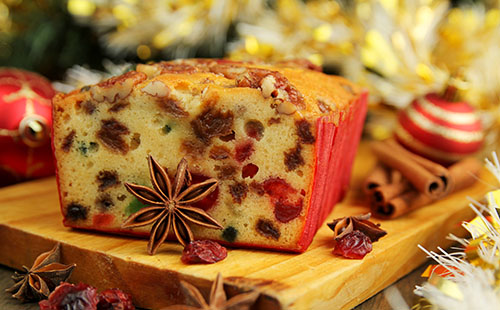 Cake aux fruits confits