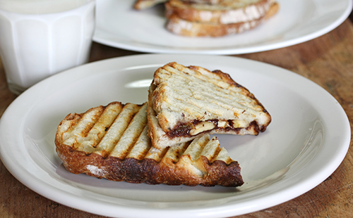 Panini choco-banane Panini choco-banane