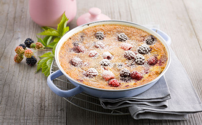 Gratin de mûres