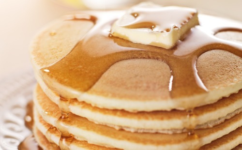 Pancakes au sirop d'érable