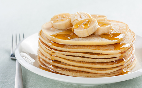 Pancakes à la banane