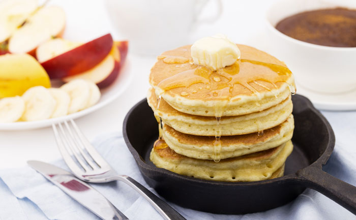 Pancakes sans lait