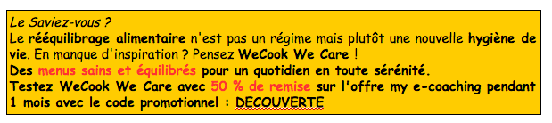 Bandeau rééquilibrage alimentaire