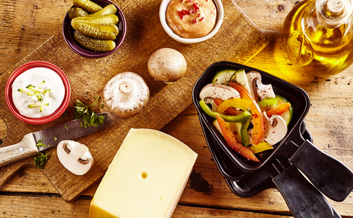 Raclette végétarienne