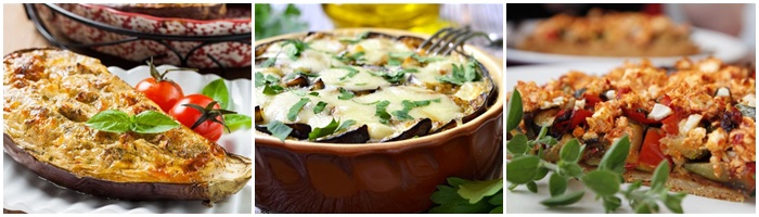 Nos meilleures recettes à l'aubergine Nos meilleures recettes à l'aubergine