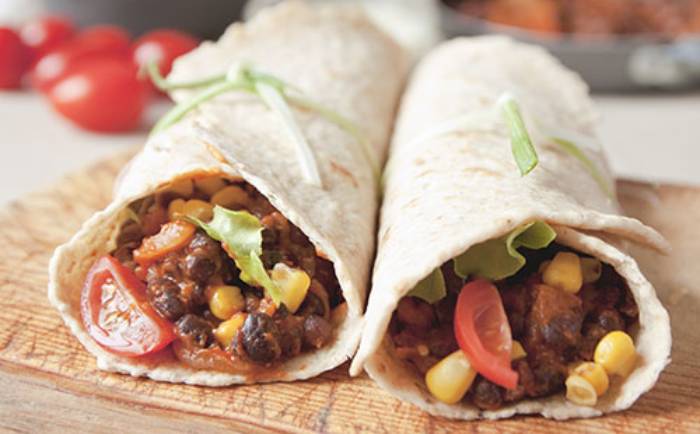 Burritos végétariens