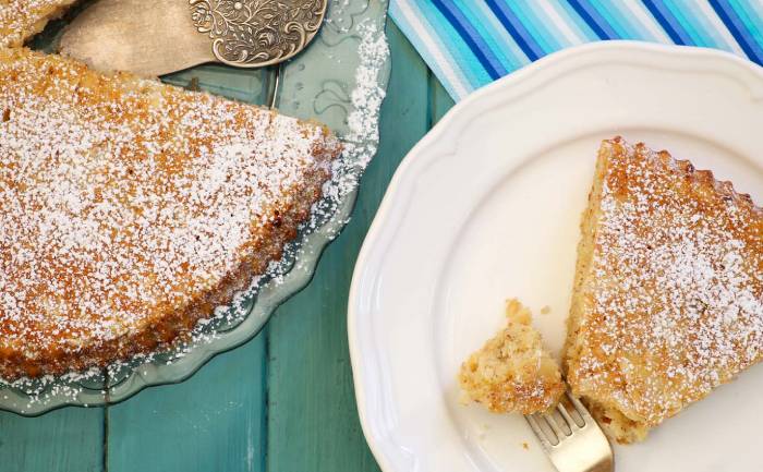 Gâteau amandine, sans gluten